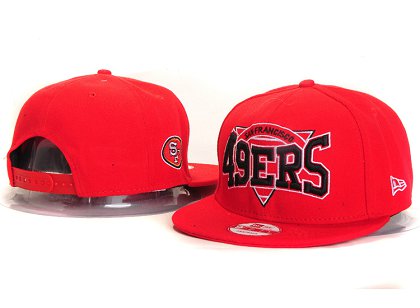 San Francisco 49ers New Type Snapback Hat YS 6R57